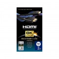 HDMIケーブル(HDMI2.1) 2.0m ブラック 写真2