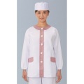 女性用デザイン白衣 長袖 FA-723 L 写真2