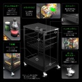 エナジーワゴン | 収納 食料 ゲーム デスク周り ボールキャスター デーミングデスク 写真2