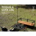 DOD テキーラソファレッグ  TL3-809-BK [木材は付属しておりません] | アウトドア ソファ ベンチ チェア コンパクト 写真2