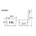 業務用 IH炊飯ジャー 2升炊き JIW-G361単相250V プラグ(コンセント)形状にご注意下さい 写真2