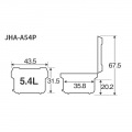 タイガー 業務用 電子ジャー 3升 〈炊きたて〉( 保温専用 炊飯は出来ません ) JHA-A54P ( JHA-540A の後継品 ) 写真2