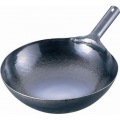 山田工業所 中華鍋 片手 鉄製 打ち出し 打出 共柄 鉄製ハンドル 板厚1.6mm 直径30cm 業務用 TKG ATY9230 カンダ001042 写真2