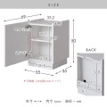 サイドテーブル STW-350 ホワイト 写真2