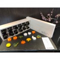 カンダ 【ものやさし】MH-12 抜型四季12PCセット (桐箱入) | 国産 正規品 日本製 抜型 桜 梅 竹 桔梗 千鳥 うちわ 菊 兵丹 紅葉 銀杏 うさぎ 松 ギフト や 写真2