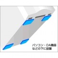 BUFFALO 耐震ジェルマット 四角 50mm×50mm×5mm 4枚入 写真2