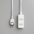 シャッタータップ/雷ガード/3個口/5m/ホワイト 写真2