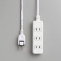 シャッタータップ/雷ガード/4個口/2m/ホワイト 写真2