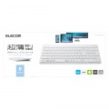 Bluetoothコンパクトキーボード/パンタグラフ式/薄型/マルチOS対応/ホワイト 写真2
