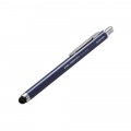 スマートフォン・タブレット用タッチペン/超感度タイプ/ノック式/ネイビー 写真2