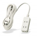 エレコム シャッタータップ 3個口 5m ホワイト | 電源タップ 延長コード 白 写真2