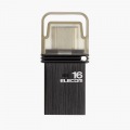 USBメモリ USB3.1(Gen1) Type-C 背面USB Aコネクタ 16GB セキュリティ機能 1年保証 ブラック 写真2