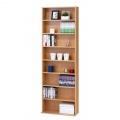 本棚 スリム おしゃれ  文庫本棚 W600 S ナチュラル 39409 | 薄型 漫画 組み立て式 KUROSHIO/クロシオ 写真2