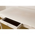コモ ダイニングテーブル135 ホワイト 写真2