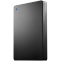 USB3.1 Gen1/2.0対応ポータブルハードディスク「カクうす Lite」 ブラック 2TB 写真2