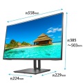 24.5型 / 1920×1080 / HDMI、USB Type-C / ブラック / スピーカー：なし /「5年保証」/ フリースタイルスタンド 写真2