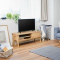 テレビ台  ローボード 白井産業 32-43V型テレビ対応 TVボード コード収納 一人暮らし 収納 幅101cm 高さ42cm ナチュラルブラウン  フェルボワ  FBW-4010HNA 写真2