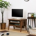 テレビ台 ローボード 白井産業 24V型テレビ対応 テレビボード 一人暮らし コード収納 コンパクト ダークブラウン 幅60.1 奥行40.3 高さ42cm FBW-4060 DK 写真2