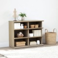 オープンラック 棚 白井産業 幅90cm 高さ72cm グレー シェルフ 本棚 収納 リビング ナチュリカ 写真2