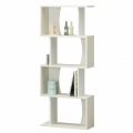 白井産業 ディスプレイラック 約 幅60 奥行24 高さ143 cm 本 棚 bookshelf ホワイト (COB-1460 WH コビナス) | ラック ディスプレイ 棚 収納 本棚 おしゃれ 写真2