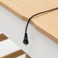 白井産業 デスク ガレンタ [GAR-7090DESK] | テーブル デスクテーブル ナチュラル 一人暮らし 机 シンプル コンパクト 配線 木製 おしゃれ 木目 収納 幅90 写真2