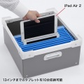 プラダン製タブレット収納簡易ケース(10台用) 写真2