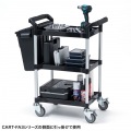 3段式ワゴン用蓋付きサイドBOX 大 写真2