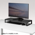 木製机上ラック(W600・ホワイト) 写真2