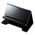 タブレット・スマートフォン用デスクトップスタンド(ブラック) 写真2