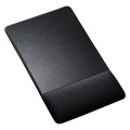 リストレスト付きマウスパッド(布素材、高さ標準、ブラック) 写真2
