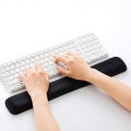 キーボード用低反発リストレスト(ブラック) 写真2