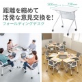 フォールディングデスク(W730xD500) 写真2