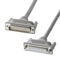 RS-232Cケーブル(25pin延長用・3m) 写真2