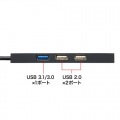 USB Type Cコンボハブ カードリーダー付き 写真2