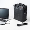 ワイヤレスマイク付き拡声器スピーカー 写真2