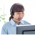 ワイヤレスヘッドセット Bluetooth5.0 オンライン授業 セミナーに最適 手ぶらで電話対応 充電スタンド付き 最大11時間 単一指向性 Win/Mac マルチペアリング 写真2
