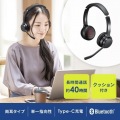 Bluetoothヘッドセット(両耳タイプ・単一指向性) 写真2