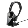 Bluetoothステレオヘッドセット(クレードル付き・デュアルマイク) 写真2