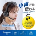 Bluetoothステレオヘッドセット(クレードル付き・デュアルマイク) 写真2