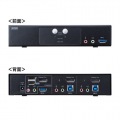 DisplayPort対応パソコン自動切替器(2:1) 写真2