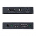 HDMIオーディオ分離器 4K/HDR対応 光デジタル/アナログ対応 4K HDCP2.2 家庭用ゲーム機 VGA-CVHD8 写真2