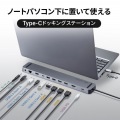 USB Type-Cドッキングステーション(HDMI×3画面出力対応) 写真2