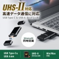 USB 10Gbps USB Type-C & USB-A カードリーダー 写真2