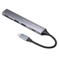 USB 5Gbps 3ポート スリム ハブ(カードリーダー付き) 写真2