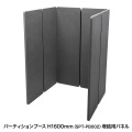 パーティションブース増結用パネル(H1600) 写真2