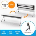 フォールディングデスク(W1800xD450) 写真2