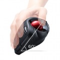 ワイヤレストラックボール Bluetooth チルトホイール マルチペアリング エルゴノミクス形状 手首が楽 5ボタン カウント切り替え 静音 Win/Mac対応 MA-BTTB179BK 写真2
