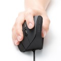 抗菌静音有線エルゴノミクスマウス 写真2