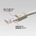 ツメ折れ防止カテゴリ5eRJ-45コネクタ 写真2