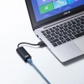 USB3.1-LAN変換アダプタ(ブラック) 写真2